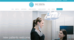 Desktop Screenshot of baydentalcentre.com